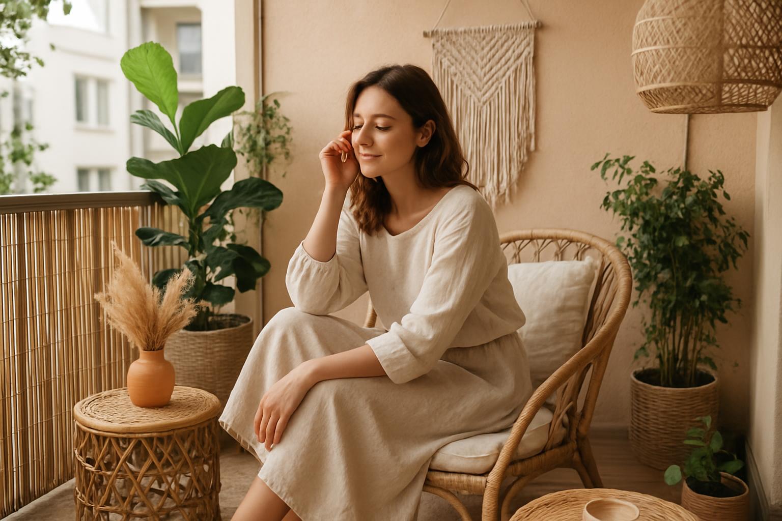 Jak urządzić mały balkon w stylu boho?
