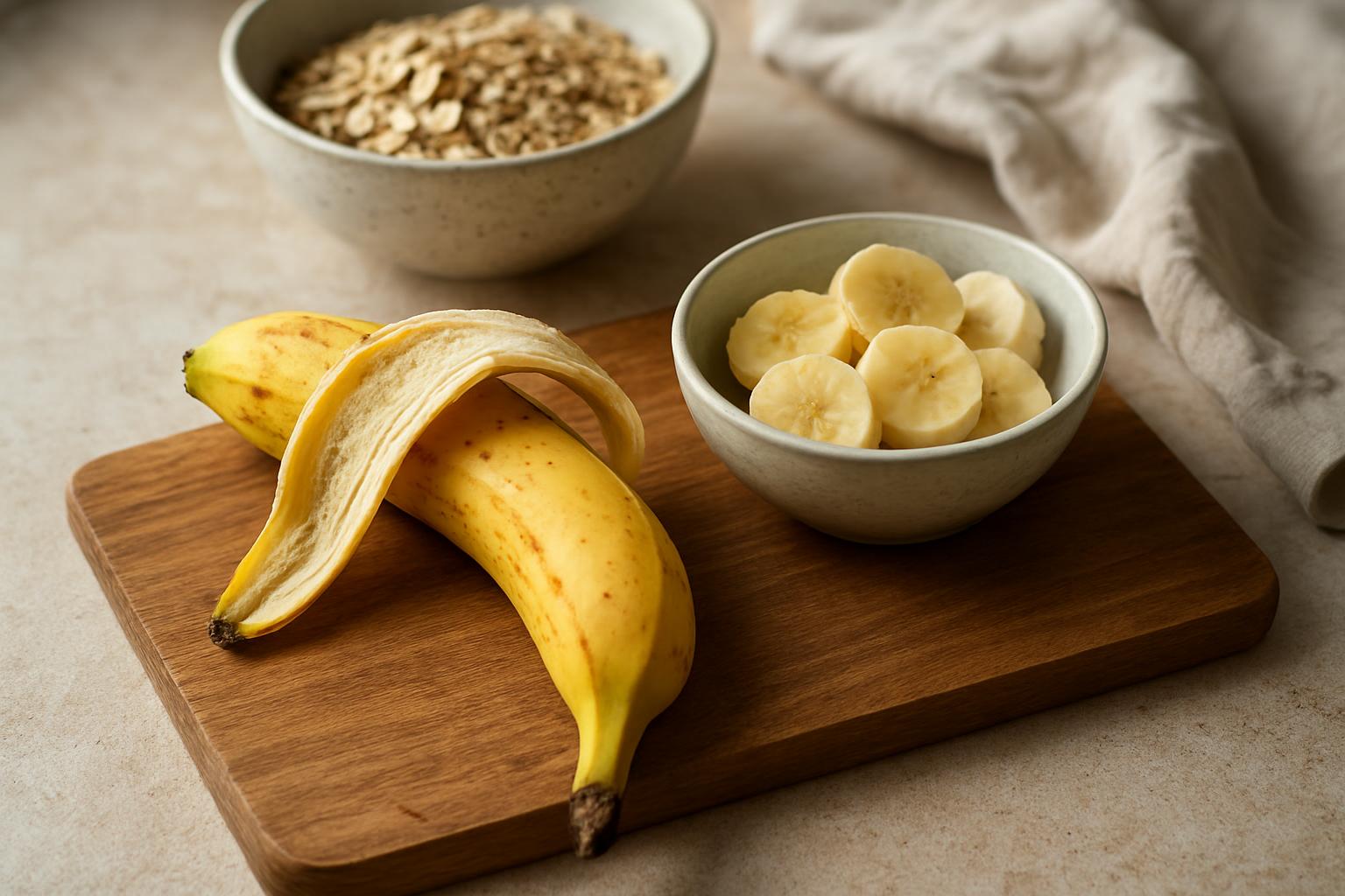 Co zrobić z banana na zdrowy deser?